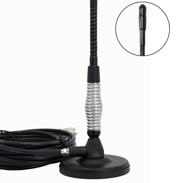 Cb móveis resistentes UV Whip Aerial da antena de autorrádio dos CB do VHF 27Mhz
