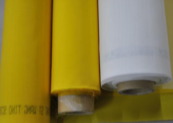 165T-31 Polyester sérigraphie 30 microns Blanc Jaune