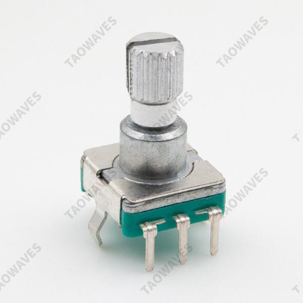 Mesure précise de l'angle avec encodeur rotatif EC11A01V01 incluant bouton tactile et sortie de tension