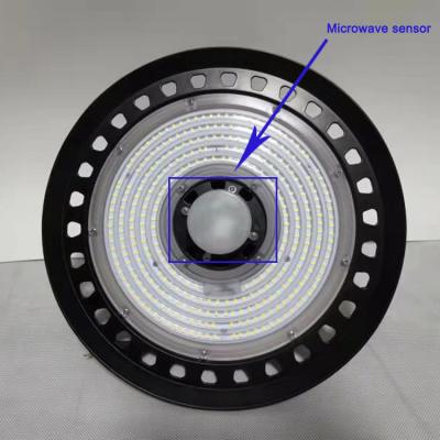 Black Ufo Shape LED High Bay Light 200W 3000K-6000K