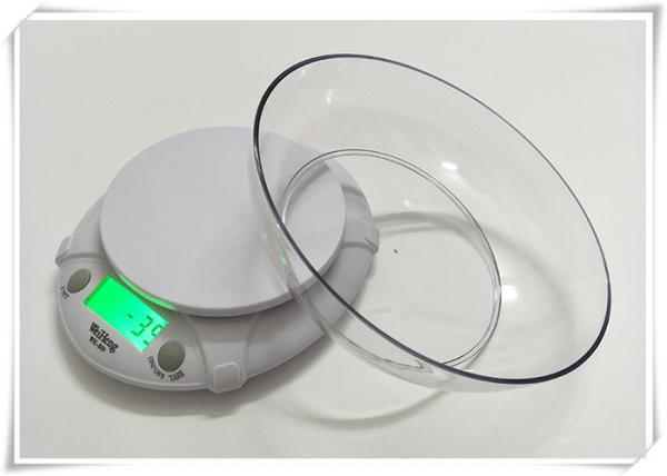 Bright Green LCD Home Electronic Scale For Kitchen Food Weighing