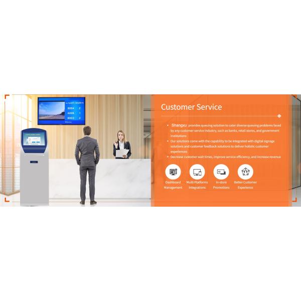 Bank Customer Service Wireless Queue Token Number Calling and Display System