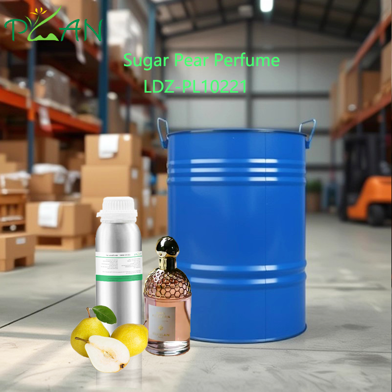 Free Sample High Concentration Body Fragrance Sugar Pear Perfume Oil For Perfume Making/Production