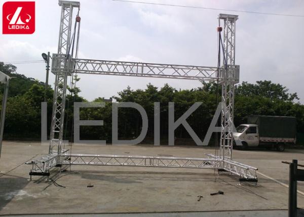 Trust Square Tubing Trusses / Goal Post Truss Ground Support Truss System