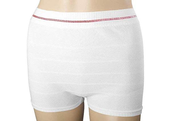 High Waist Stretchable Medical Mesh Panties Knit Weave Reusable M - XXXL Size