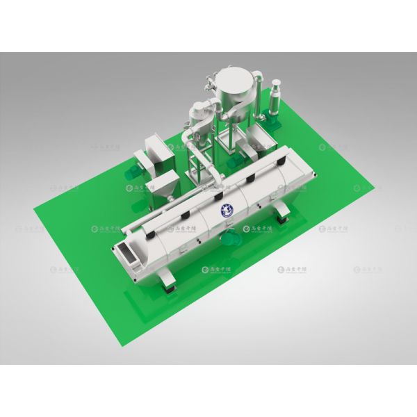 ZLG Series Vibrating Fluid Bed Dryer Fbd 4 - 22 Kw