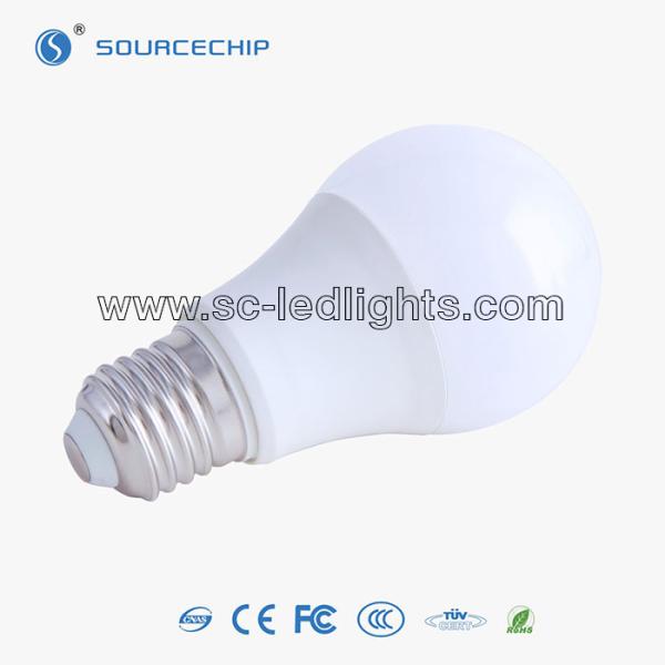 Dimmable 2700K led bulb 5w China e27 led bulb lamp
