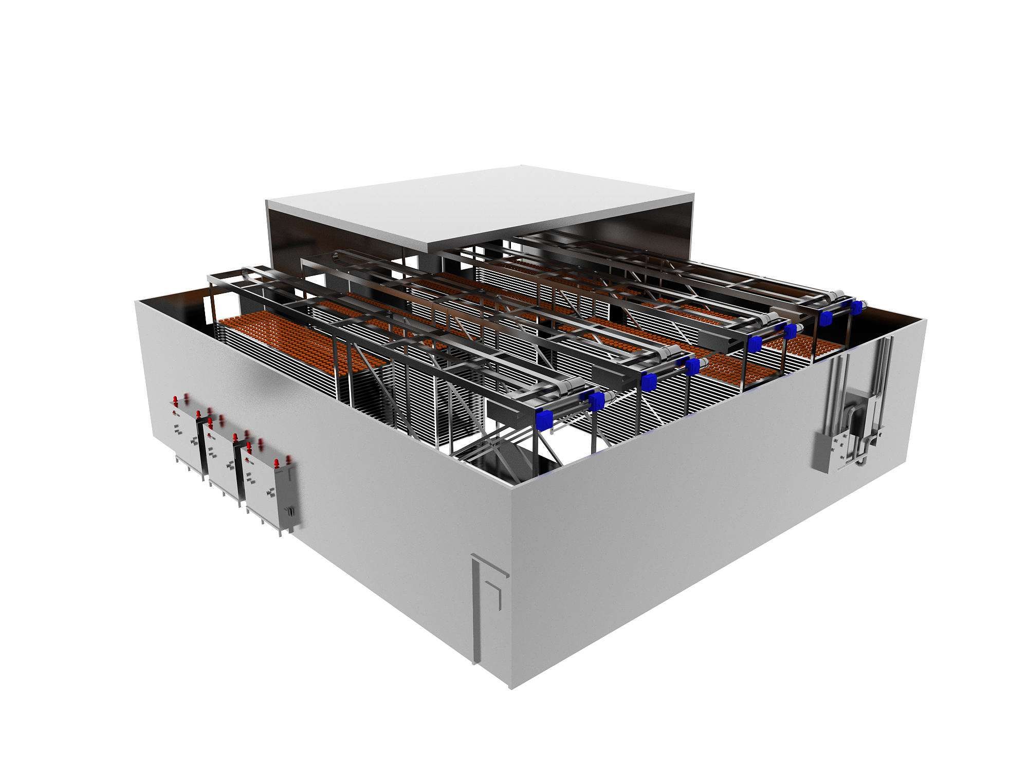 Производственная линия тоста хлеба олова смесителя теста 220V автоматическая