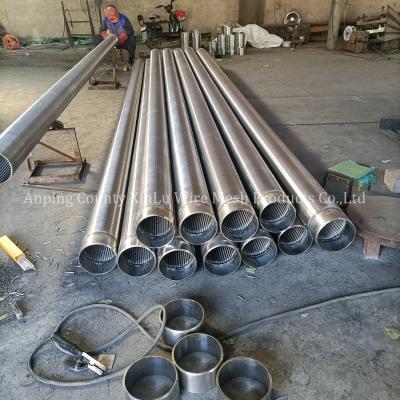 Stainless Steel Sand Control Johnson Wire Screen Tube for Oil Pump Drilling