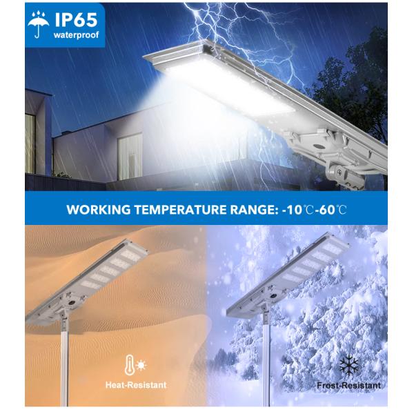 Energy Saving Waterproof Outdoor IP65 All in One Smart Energy LED Lighting Integrated Solar Street Light 60W 80W 100W
