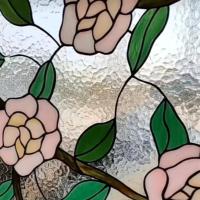 Porte en verre décorative OEM ODM Meubles de salon sur mesure Armoire de mur Panneau en verre Luxe Décoration en verre