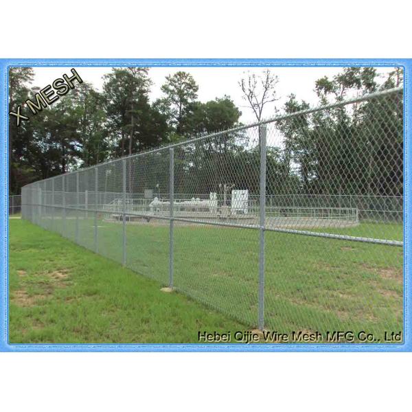 Алюминий 9 датчиков покрыл стальную ткань уединения загородки звена цепи для коммерчески жилого