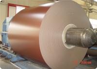 Alliage 1050 H18 0,35 mm x 1220 mm feuille d'aluminium revêtue de couleur Ral pour produire ACP - panneau composite aluminium-plastique