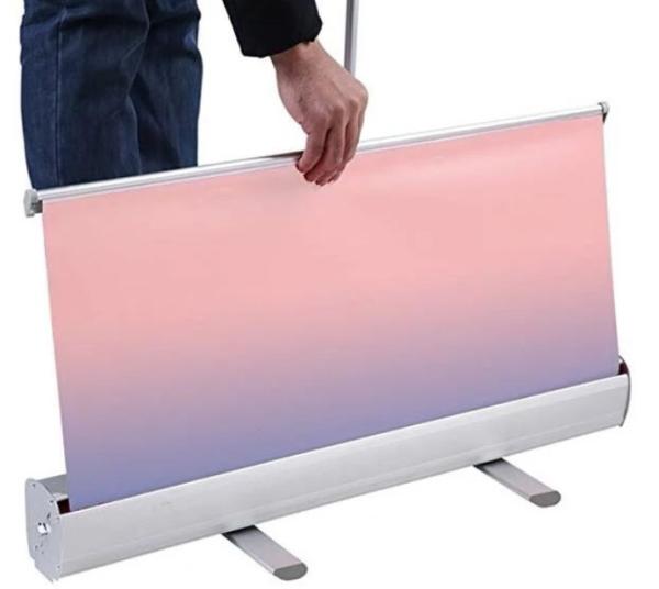 Portable Roll Up Advertising Banners Exhibition Pull Up Advertising Signs