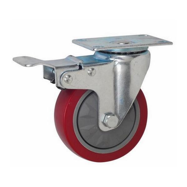 5 inch plastic casters PVC wheels