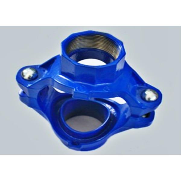 Соединители трубы тройника/спринклера DIN2950 12inch калиброванные синью механич