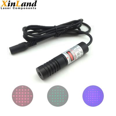 Experiência científica horizontal e vertical da lente 14.26° do laser do módulo 650nm 5v
