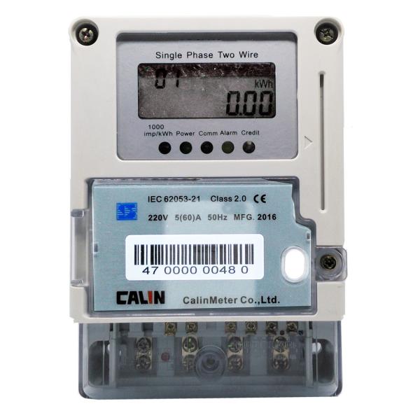 Tipo de cartão medidores elétricos espertos, medidor eletrônico de encaixe da