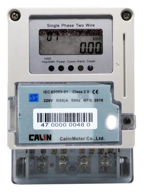 Smart Electric Meters , Plug - In Module Single Phase Electronic Meter