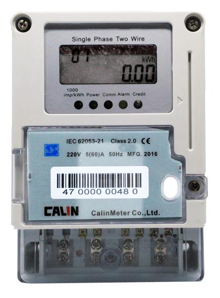Smart Electric Meters , Plug - In Module Single Phase Electronic Meter