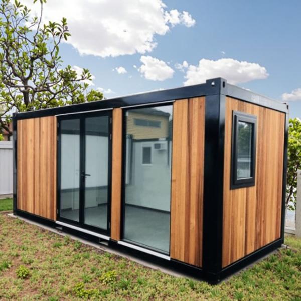BOXSPACE Garden House Hôtels Resorts Conteneurs Hôtel Modulaire Préfabriqué Appartement Studio Chambre Pour Arrière-cour