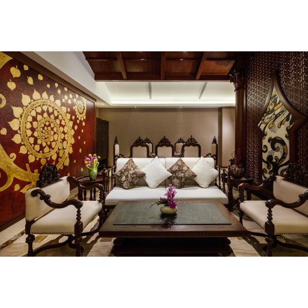 Курорт мебели Gleville Юго-Восточной Азии подгонял деревянные наборы столовой