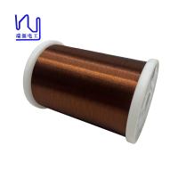 2uew155 40 Awg fil enroulé en émail 0,08 mm couleur brune enroulement moteur solide isolé