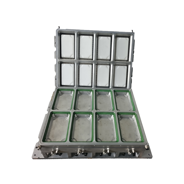 Round Plastic Cake Box Lid Mould 8 Cavity Aluminum CNC Thermoforming Mold