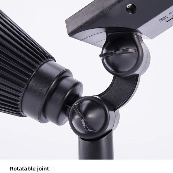 Remote Control IP44 Outdoor Solar Spotlight 180 Degree Adjustable
