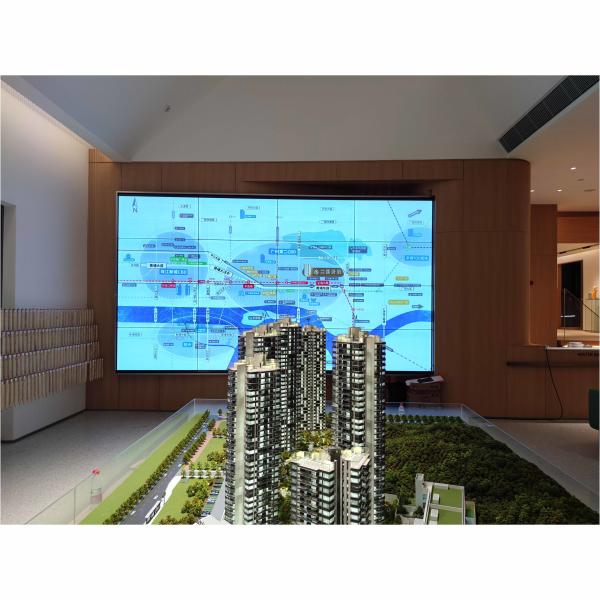 Multi Story Architectural Scale Model 1:100 Urban Architecture Model Green Landscaping
