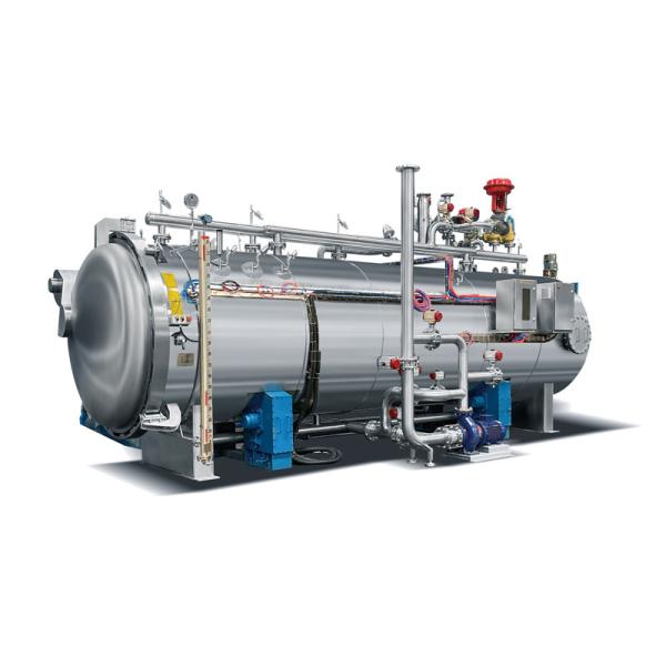 SUS304 Rotating Retort Industrial Food Sterilizer Autoclave for Sterilization