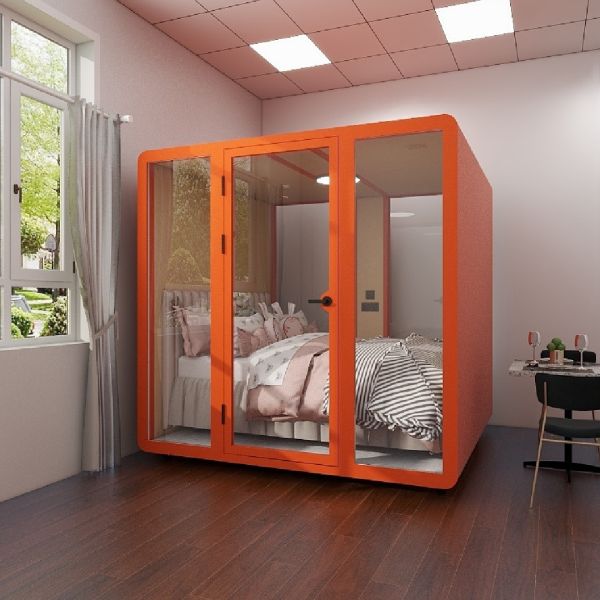 A Karaoke Booth And Meeting Pod For The Business Need A Prefabricated Pod