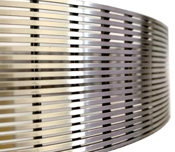 150 300 750 Microns Wedge Screen Filter 304 Ss Slot Waste Water Filtration