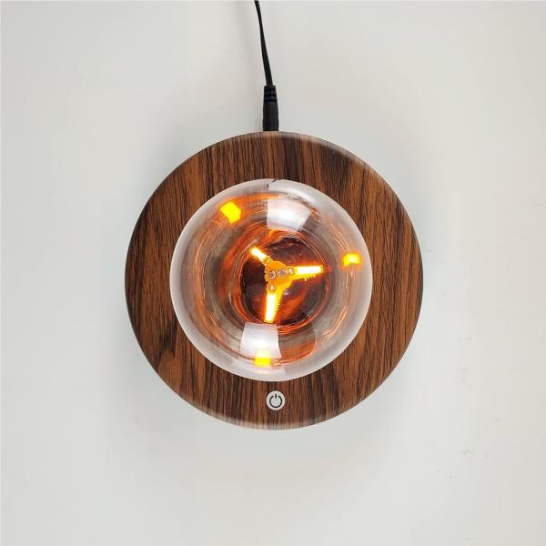 Room Decoration Burlywood Magnetic Levitation Lamp Floating Light Bulb Desk Lamp