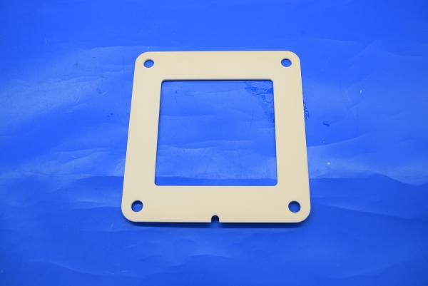 Chemical Resistance Alumina Ceramic Parts , 95% 99% 99.5% Alumina Ceramic Square Ring