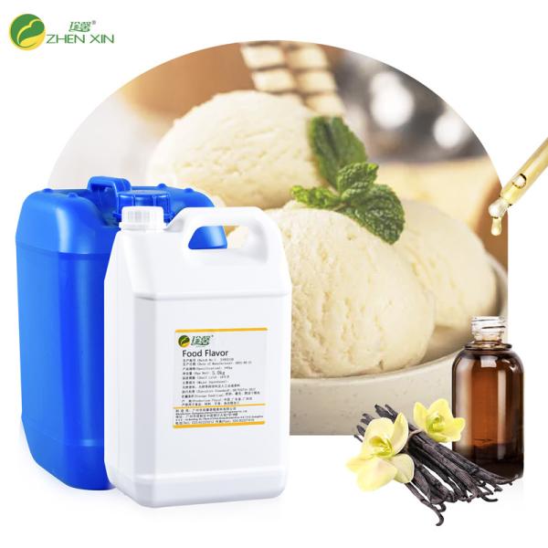 Factory Food Flavors Vanilla Scent Ice Cream Flavors For Ice Cream & Beverage Making Long Lasting