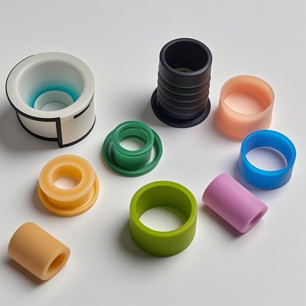 High Temperature Silicone Parts For Industrial Molding Silicone Rubber Parts