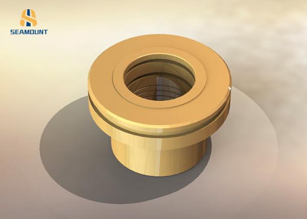 CNC Machining Flanged Bronze Bushings Rust Resistant  Non Standard