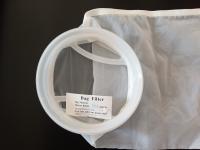 Mesh Liquid Filter Bag en nylon rond 300 microns avec l'anneau en plastique