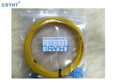 Trança da fibra ótica da manutenção programada DX G657A2 2.0mm LSZH 10m de SC/UPC