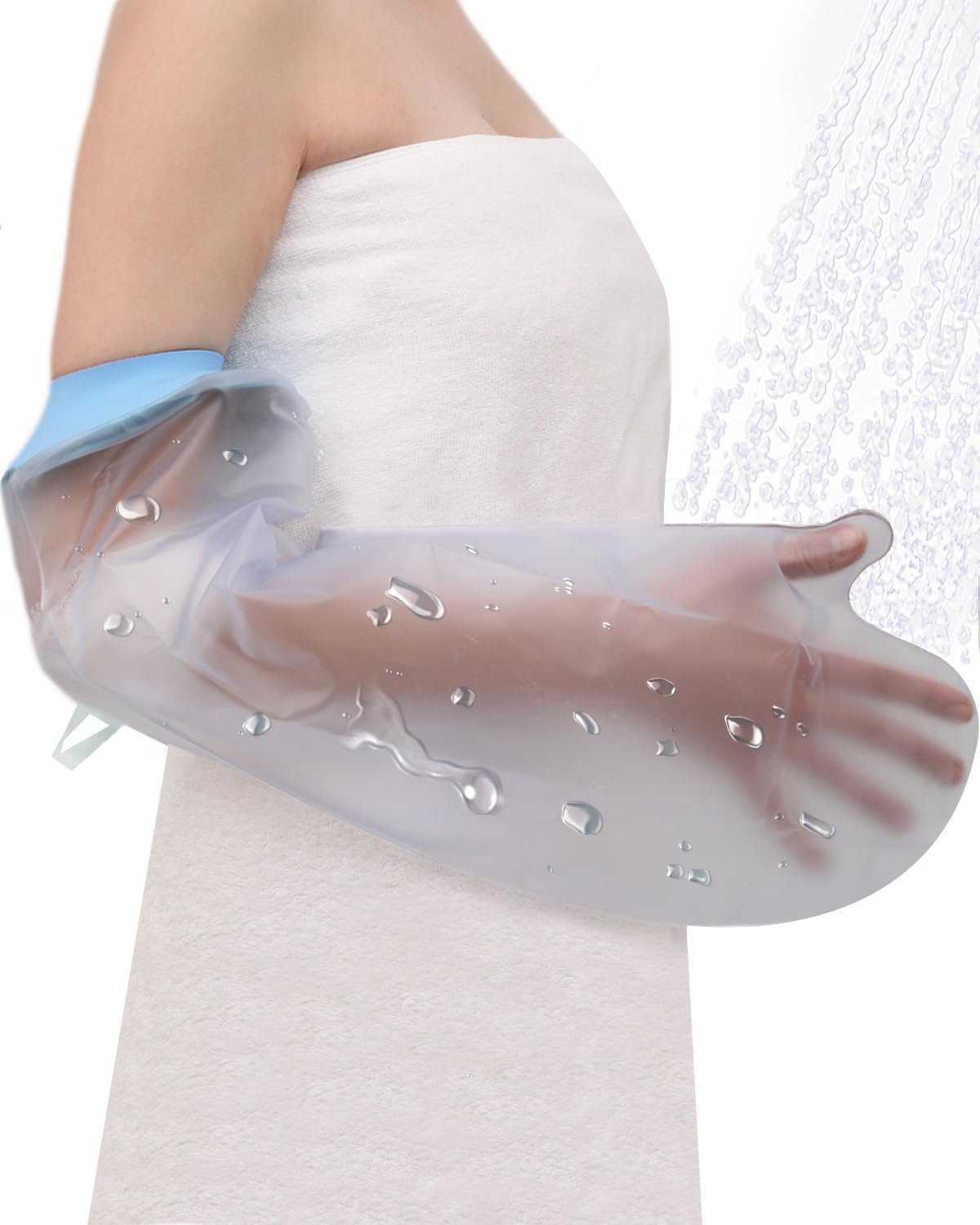 water proof Dressing cover,shower cover protect the area & protect for the wound,already accommodated 2 Dressing cover