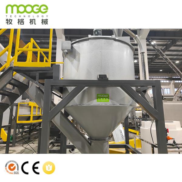 PET Water Bottle Washing Line  Shredder Recycling Crushing Machine