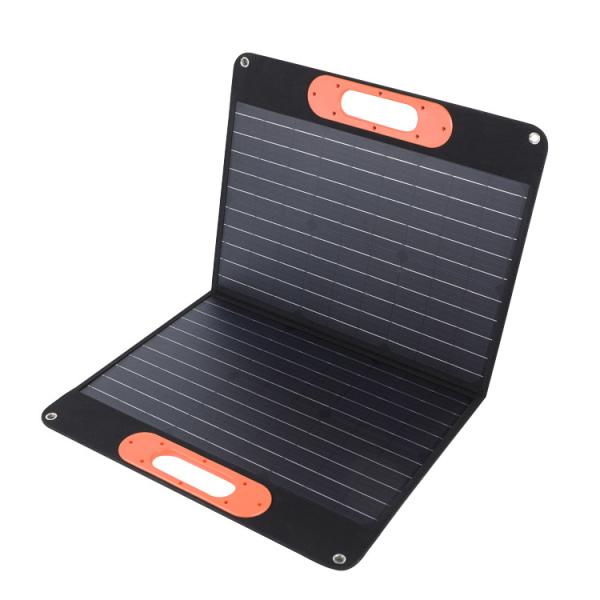 60W Lightweight Solar Panel Charger Waterproof Fabric Foldable Solar Power Charger