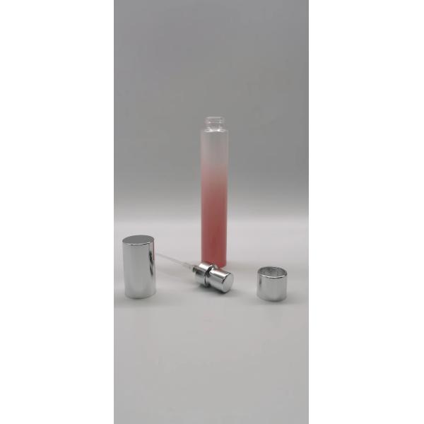 Стеклянные бутылки атомизатора ИСО9001 для формы цилиндра духов 10мл круглой