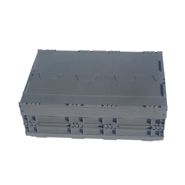 Glossy Lamination Lockable Clear Storage Boxes With Lids Plastic Crates for Chemical