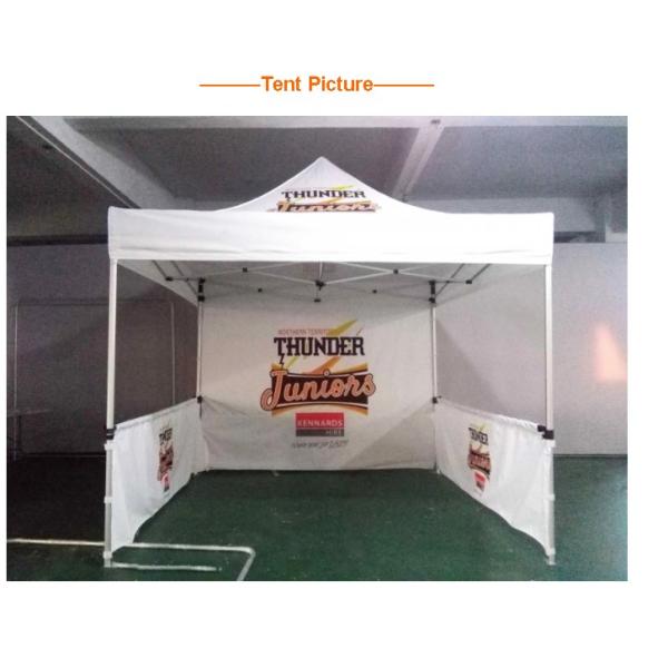 Washable Outdoor Craft Show Tents Full Color Heat Transfer Printed Full Wall