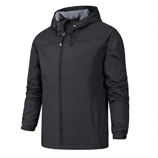                  Custom Logo Windbreaker Jacket Men Outdoor Sports Plus Size Climb Mountain Thin Waterproof Hooded Coats             