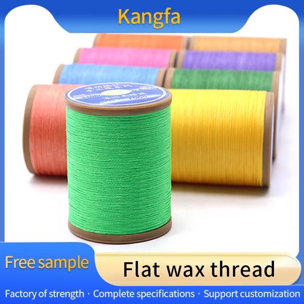 Plastic Cone 57g 150D/16 0.8MM Durable Wax-Coated DIY Sewing Thread for Leather Repair