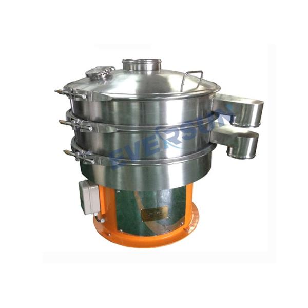 Diameter 600mm Sifter Machine Fine Herbal Powders All Stainless Steel Vibrating Screen