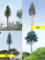 Las telecomunicaciones camuflaron la torre monopolar de la palmera de ASTM A36 para la telecomunicación